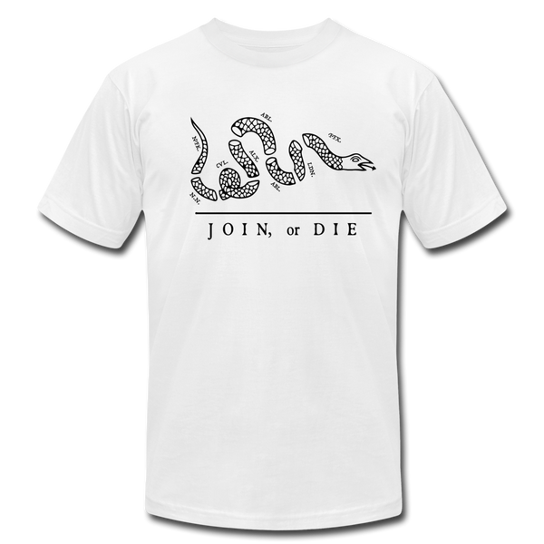 White Join or Die Tee - white