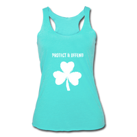 St Patrick's Day Women's Tank - turquoise
