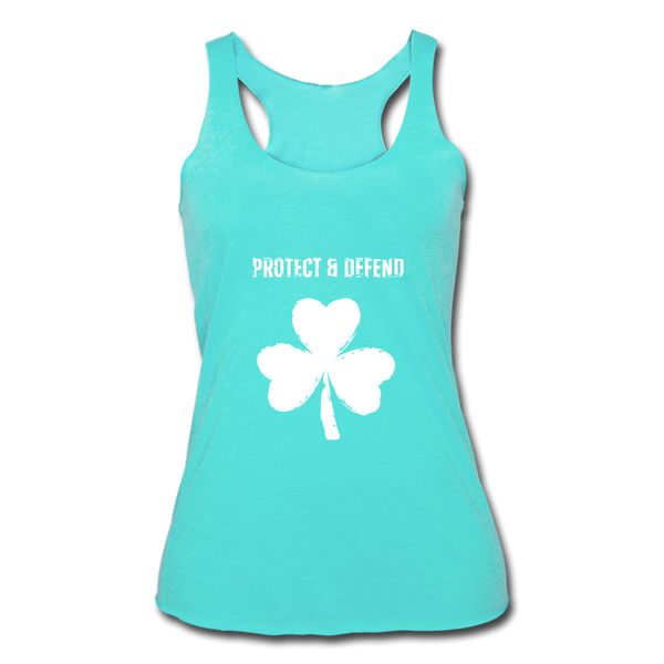 St Patrick's Day Women's Tank - turquoise