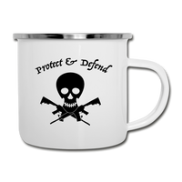 Pirate Camper Mug - white