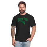 Green Piece T-Shirt - black