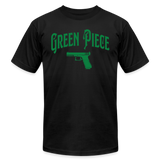 Green Piece T-Shirt - black