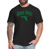 Green Piece T-Shirt - black