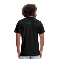 Green Piece T-Shirt - black