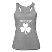 St Patrick's Day Women's Tank - heather gray