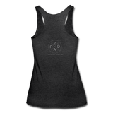 Women's Whiskey Bottle Tank - heather black