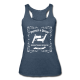 Women's Whiskey Bottle Tank - heather navy