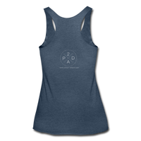 Women's Whiskey Bottle Tank - heather navy