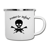Pirate Camper Mug - white