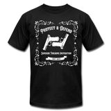 Whiskey Label Logo - black