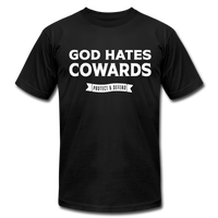 God Hates Cowards T-Shirt - black